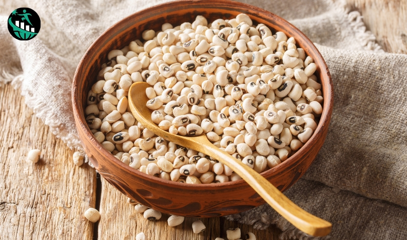 Nutrient-packed black-eyed peas on a plate